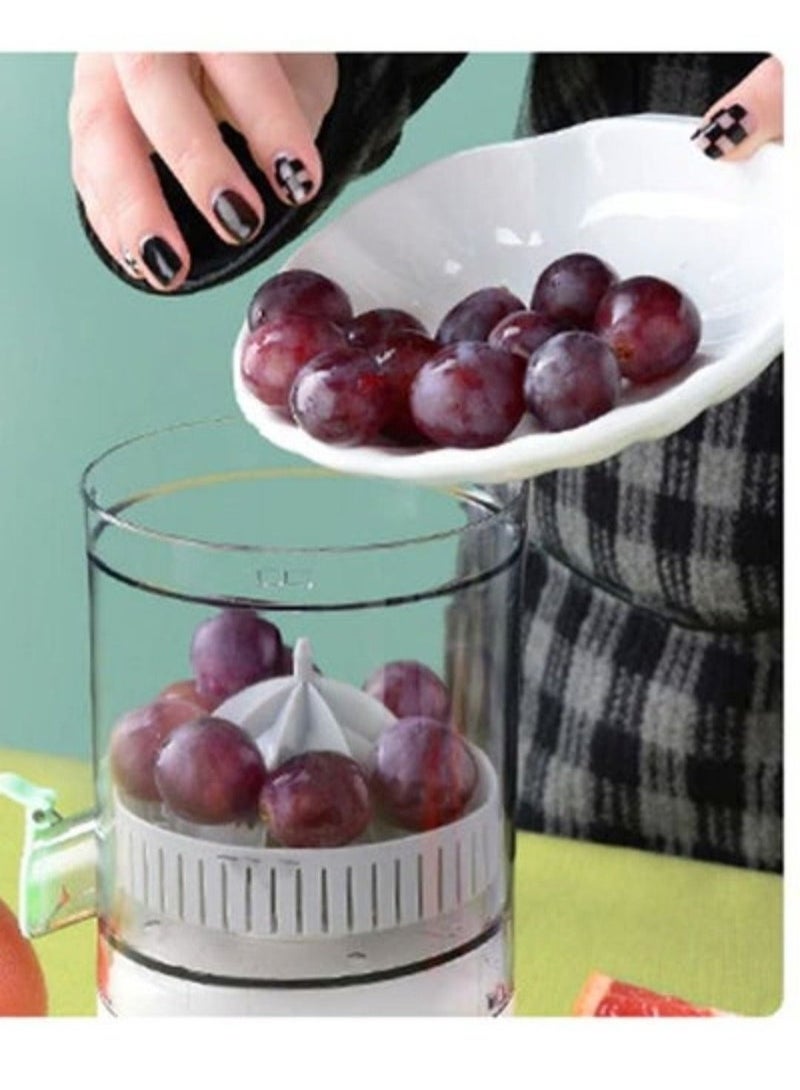 ELTRAZONE Rechargeable Citrus Juicer | Portable Electric Orange & Lemon Squeezer | USB Rechargeable, One-Touch Operation, Easy-to-Clean, BPA-Free | Compact Juicer for Home, Office & Travel - Image 4