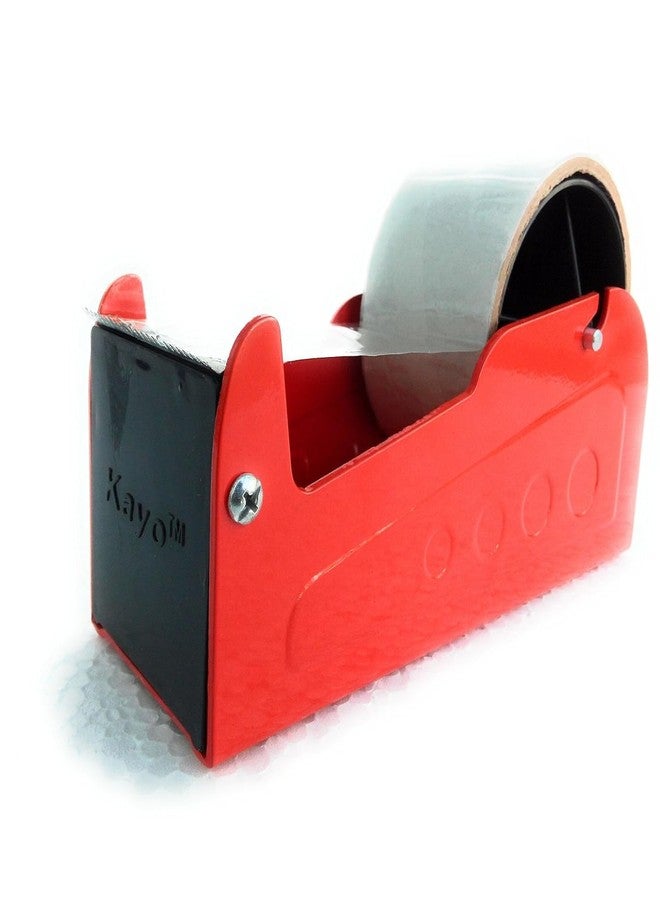GREENGROW Kayo 48 mm All Metallic Tape Dispenser Tabletop/Desktop, 2 Inch - Image 1