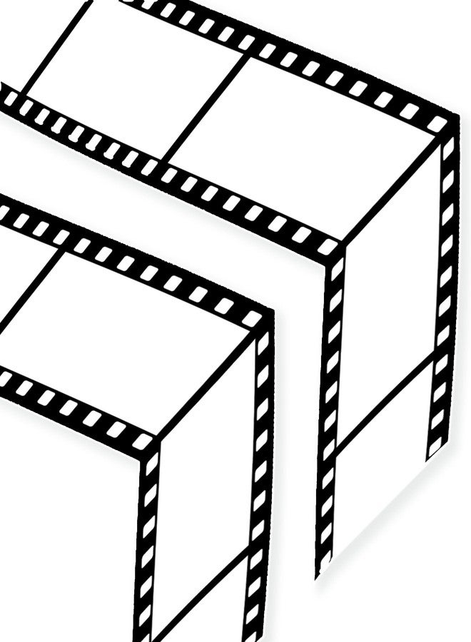 CupaPlay 2Ct Movie Night Party Table Runner - Movie Themed Birthday Party Supplies Decoration Tablecloth Home Decor Film Table Cloth(12 x 72 Inch) - Image 1