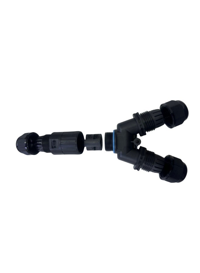 CZEN ELECTRIC IP68 Waterproof Y-Type Cable Connector M25 | Outdoor & Underground Electrical Wiring | Garden, Landscape, Solar & Lighting Junction - Image 5