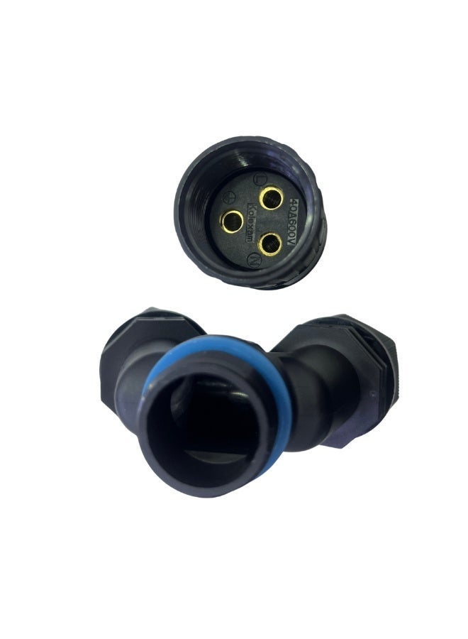 CZEN ELECTRIC IP68 Waterproof Y-Type Cable Connector M25 | Outdoor & Underground Electrical Wiring | Garden, Landscape, Solar & Lighting Junction - Image 4