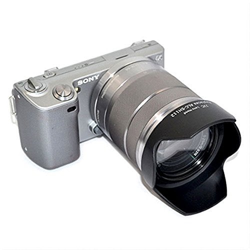 JJC غطاء عدسة مخصص من JJC لعدسات سوني E 35mm f/1.8 OSS SEL35F18، سوني FE 28mm f/2.0 SEL28F20، عدسة بانكيك E 16mm f/2.8 SEL16F28، سوني E 18-55mm f/3.5-5.6 OSS SEL1855 على A7 A6300 A6000 كـ ALC-SH112 - Image 3
