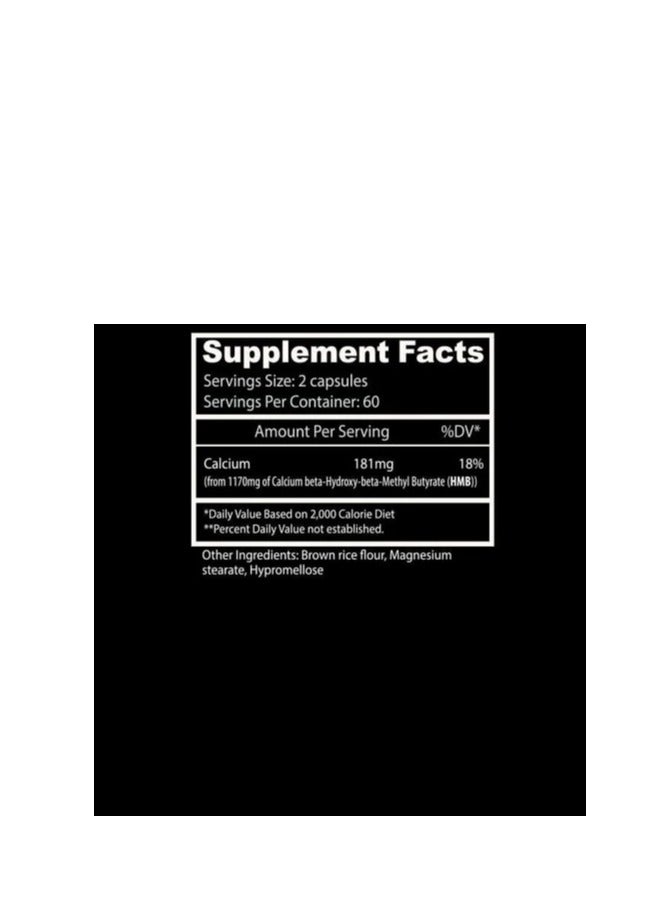 INSANE LABZ HMB (120 CAPSULES ) - Image 2