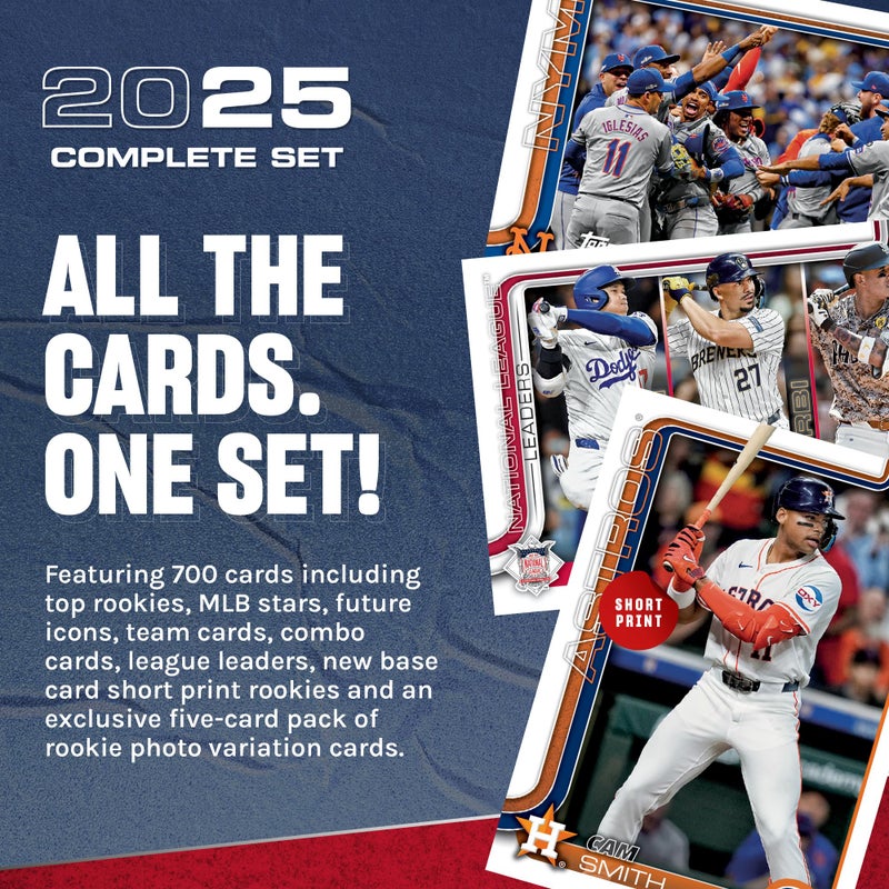 Topps 2025 Topps Complete Sets Baseball - Factory Sealed - Retail Box - Image 3