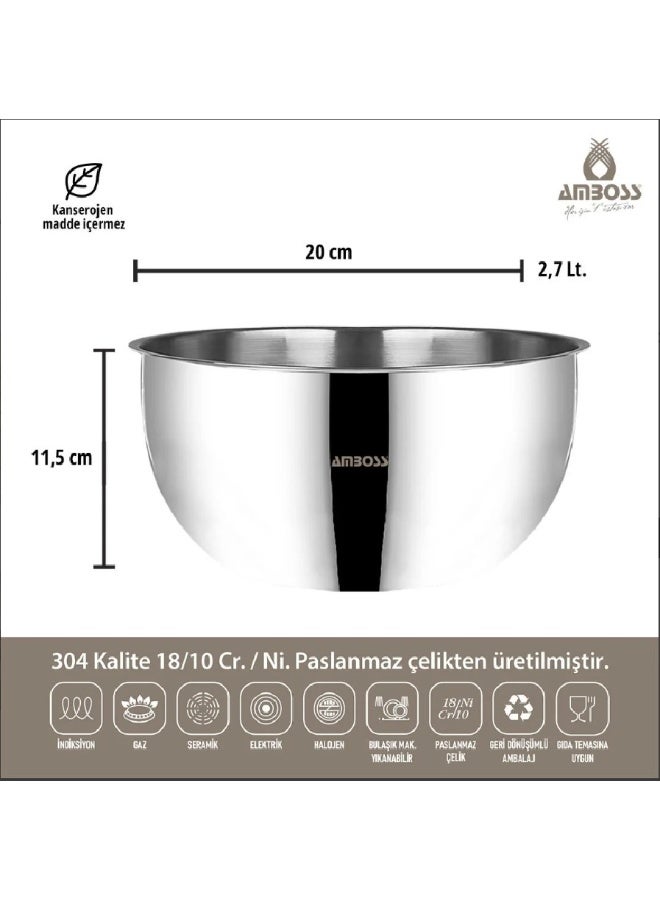 AMBOSS Satin 3-Piece Mixing Bowl Set – Durability Meets Elegance! - Image 5
