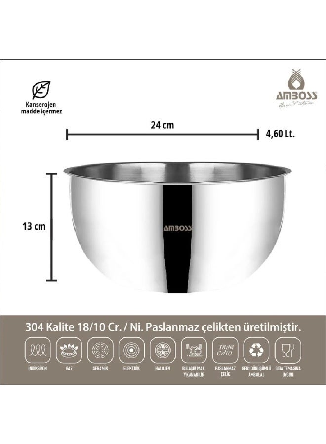 AMBOSS Satin 3-Piece Mixing Bowl Set – Durability Meets Elegance! - Image 4