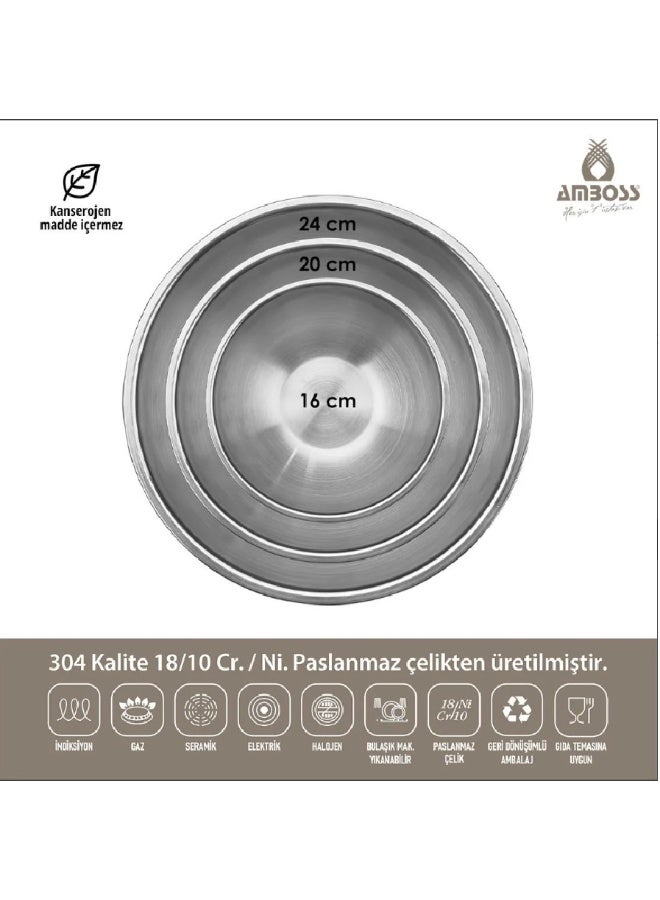 AMBOSS Satin 3-Piece Mixing Bowl Set – Durability Meets Elegance! - Image 3