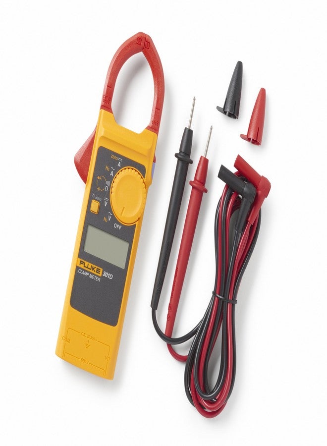 Fluke-301D/ESP, 600A AC/DC Clamp Meter with Slim Body and Thin Jaw Arm - Image 2