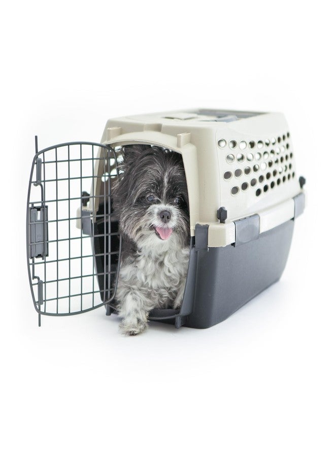 Petmate Vari Kennel Heavy-Duty Dog Travel Crate No-Tool Assembly, 19" Long, 1-10 lb, Taupe/Black - Image 5