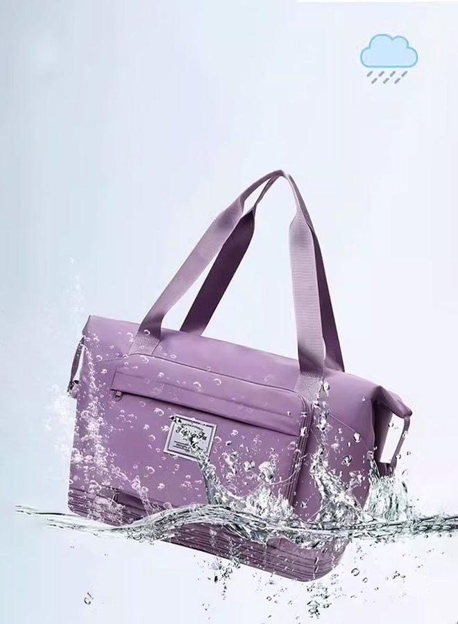 Fashion travel bag large capacity sports bag, portable luggage bag, travel handbag, dry and wet separation handbag  - Image 4