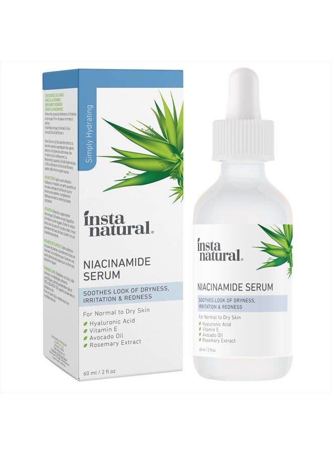 Instanatural Niacinamide Serum for Face, Niacinamide and Hyaluronic Acid Serum with Vitamin E, Anti Aging Serum and Acne Serum for Hyperpigmentation - Image 1
