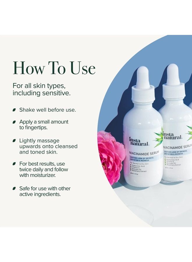Instanatural Niacinamide Serum for Face, Niacinamide and Hyaluronic Acid Serum with Vitamin E, Anti Aging Serum and Acne Serum for Hyperpigmentation - Image 5