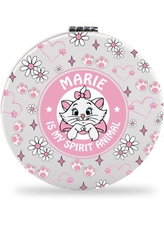 SEIRAA SEIRAA Marie Cat Pocket Mirror Marie Cat Gifts Marie Cat Makeup Mirror Marie Cat Merchandise Marie Ladies Gift (Light Pink Cat) 