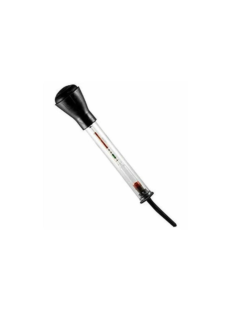 KNP ATK-8065 is a battery hydrometer designed for checking the specific gravity of the electrolyte in lead acid batteries It provides crucial information about the battery charge level and condition by measuring the density of the electrolyte. - Image 1