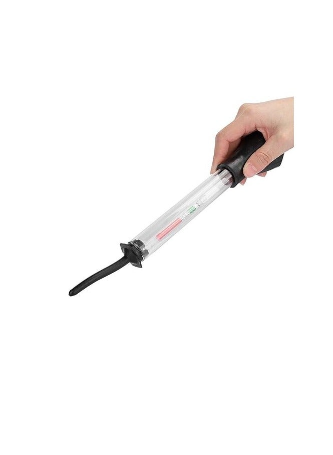 KNP ATK-8065 is a battery hydrometer designed for checking the specific gravity of the electrolyte in lead acid batteries It provides crucial information about the battery charge level and condition by measuring the density of the electrolyte. - Image 2