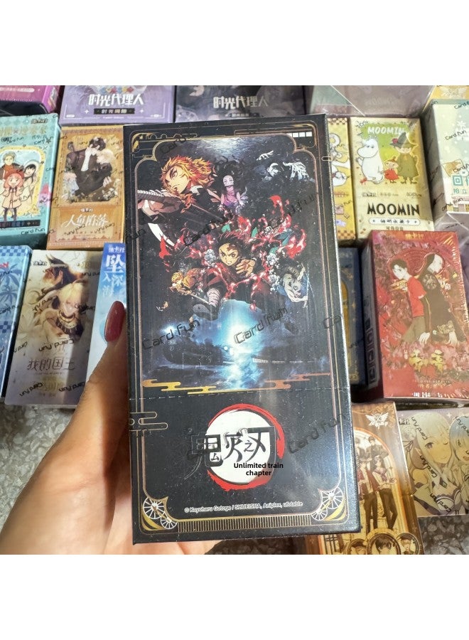 The Time Agent Of The Card Collection Agency Starts From Scratch From The Outside World Mermaid Fall Valley Wai South Pavilion Card Peripheral Wholesale-Color:Tea Party - Badge [full Box Of 12 Packs]-Specifications:Official Genuine Goods  - Image 4