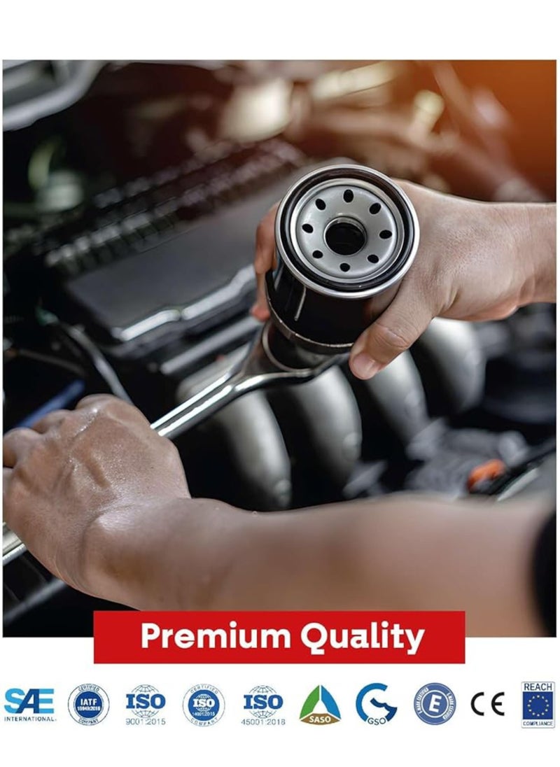 WEMZER INDUSTRIES WEMZER | Premium Oil Filter |90915-YZZE2-WZ|Compatible With: Citroën, Fiat, Peugeot, Subaru, Suzuki, Toyota, Volkswagen (Find Fitting Compatibility in Description)  - Image 5