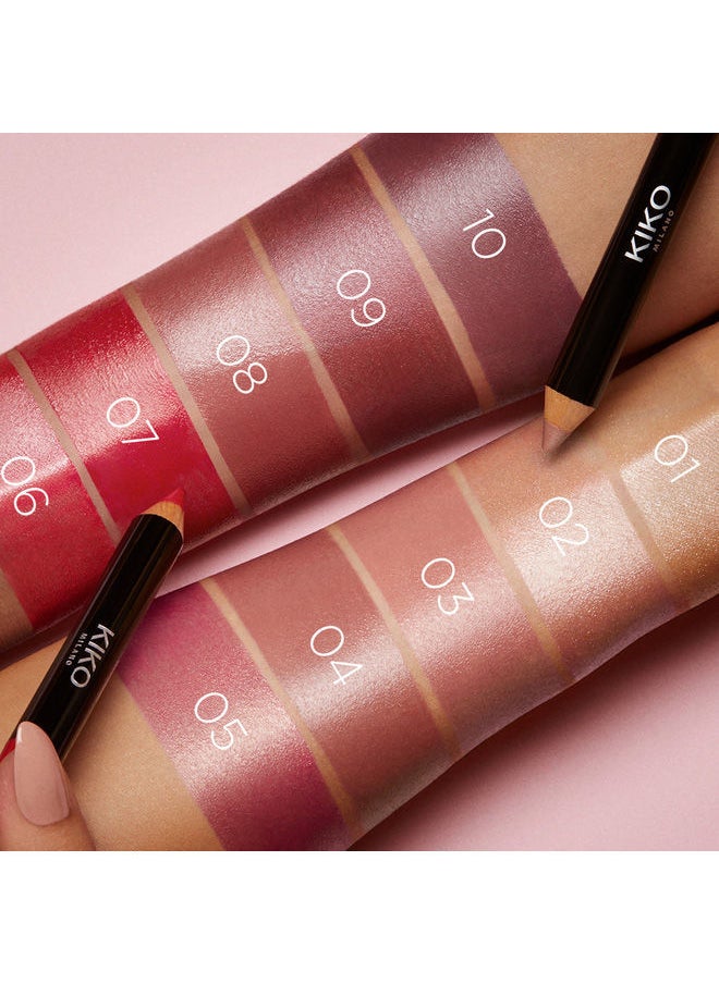 KIKO MILANO Smart Fusion Creamy Lip Crayon 02  - Image 3