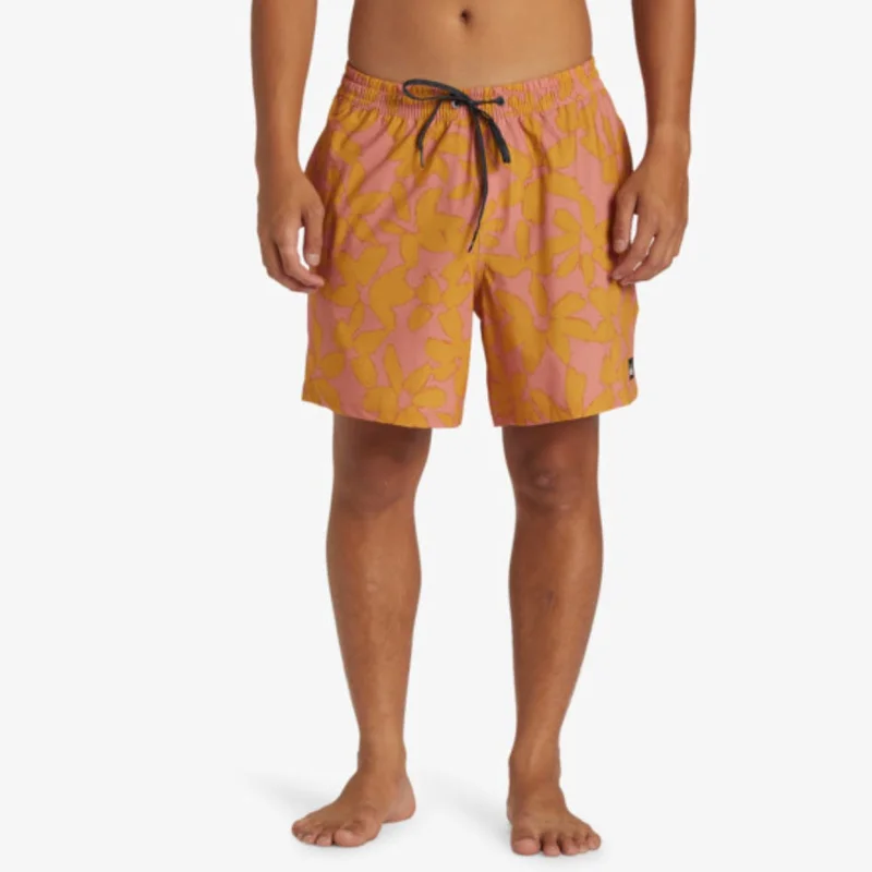 كويك سيلفر Surfsilk Mix Volley 17" Elastic Waist Short - Men