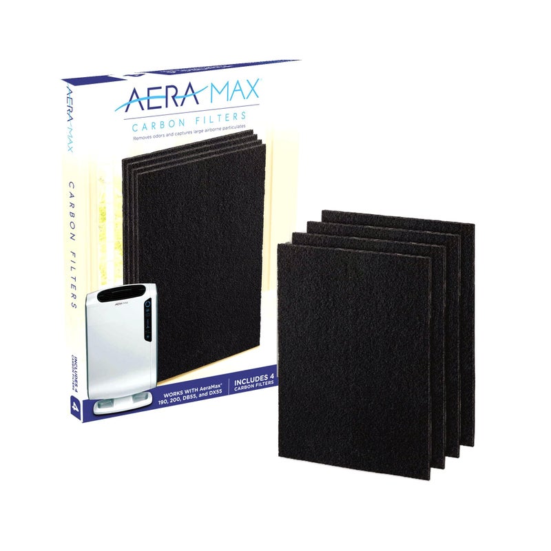 Fellowes AeraMax 200 Air purifier Authentic Carbon Replacement Filters  4 Pack 9324101