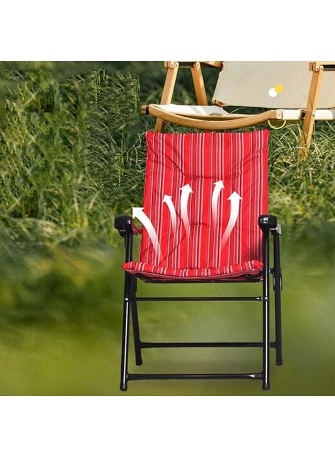ALSAEED High Quality Foldable Camping Chair with Easy Storage and Padded Seat and Comfortable Back, Suitable for Desert and Garden Trips - Image 2