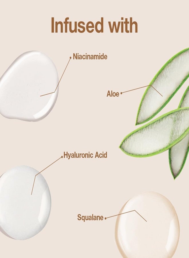 Palladio Skin Tint with Aloe, Niacinamide and Hyaluronic Acid, Sheer to Medium Coverage, Glowy Finish, Brightening and Blurring Lightweight Foundation Makeup (Light Ivory) - Image 4