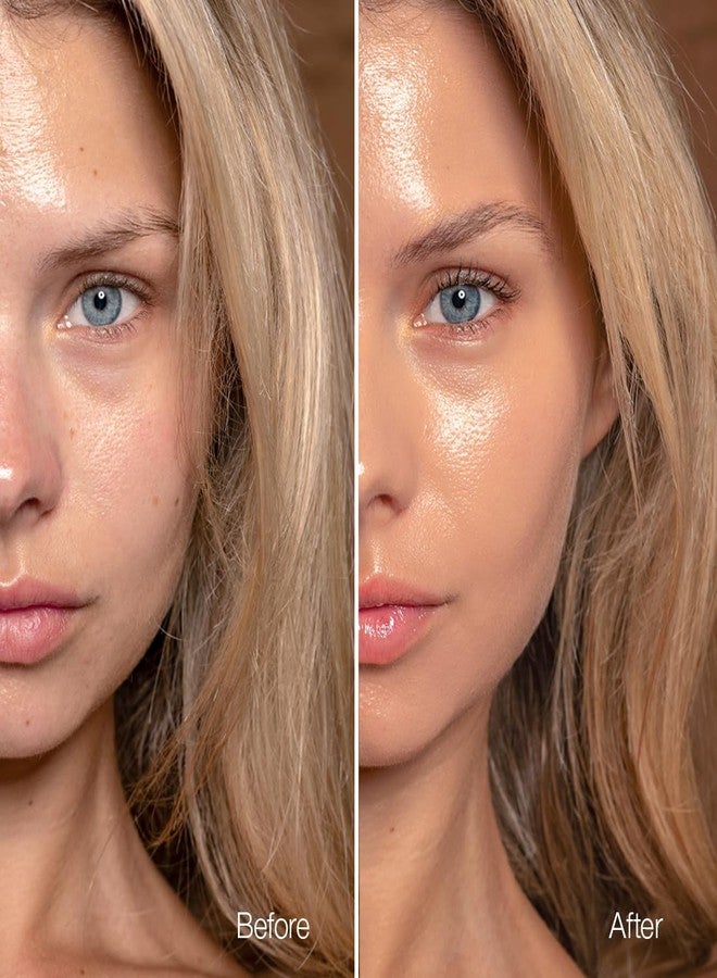 Palladio Skin Tint with Aloe, Niacinamide and Hyaluronic Acid, Sheer to Medium Coverage, Glowy Finish, Brightening and Blurring Lightweight Foundation Makeup (Light Ivory) - Image 3