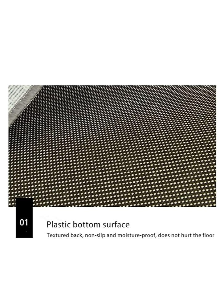 Simple Modern Style Living Room Carpet Polypropylene Multicolour 140x200cm - Image 3