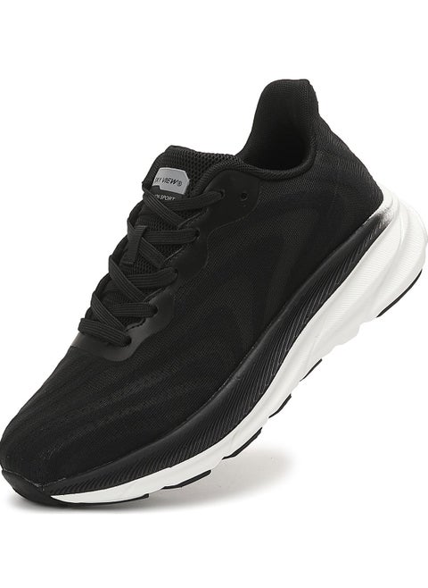 Athlesiure Men's Wide Walking Shoes Breathable Mesh Athletic Sports Sneakers Wide Toe Box Running Shoes for Men Comfortable