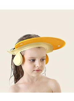 Baby Shower Cap, Bathing Cap, Adjustable Visor Hat, Safe Shampoo Shower Bathing Protection Bath Cap For Toddler Baby Kids Children Yellow color - pzsku/ZD9928FD69090A6A1E80FZ/45/_/1730180935/91b86d07-4c0a-4df4-964a-f2e410c5cc8d