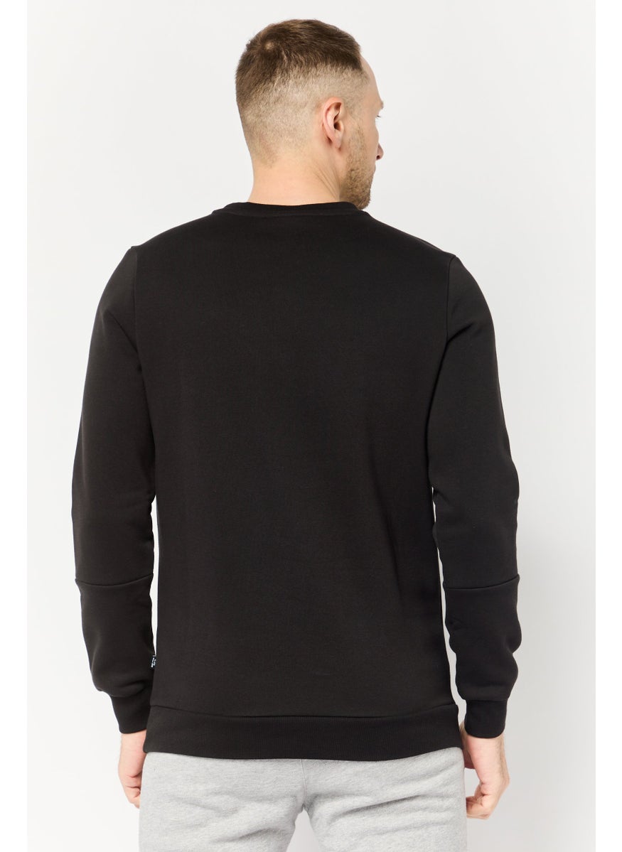 Adidas Men Sportswear Fit Long Sleeve Outdoor Hooded Sweatshirt, Grey  - Image 4