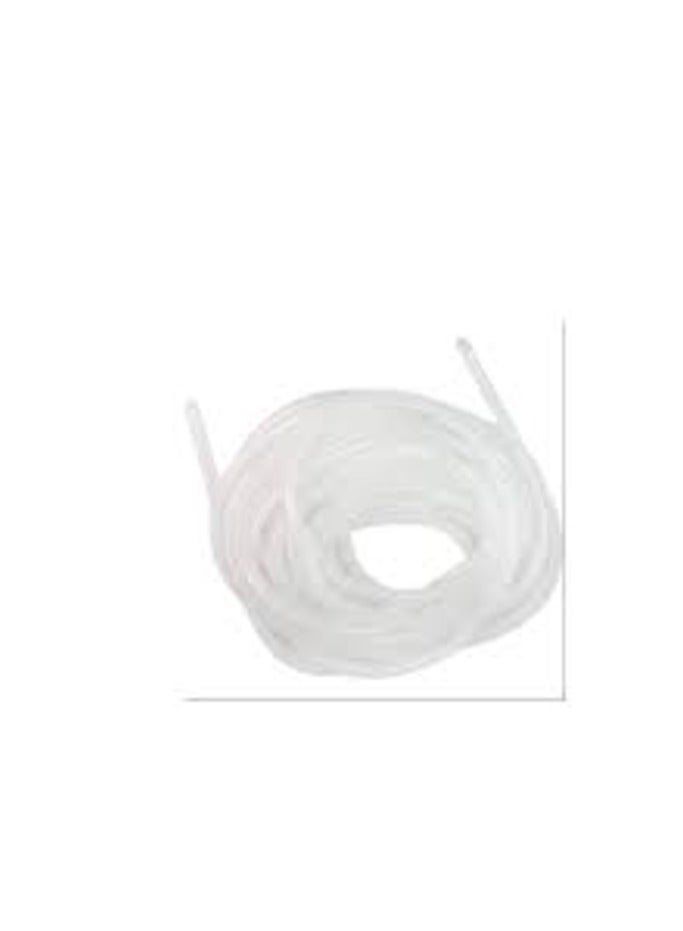 KNP KNP White Spiral Cable Wrap 24 MM is a versatile and durable solution designed to organize and protect electrical cables wires and hoses in various environments.  - Image 1