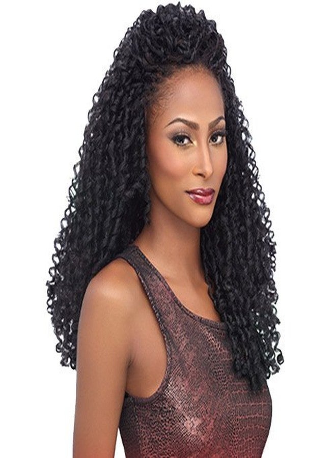 Harlem125 Synthetic Hair Braids Kima Braid Soft Dreadlock 14" (6-Pack, 4)