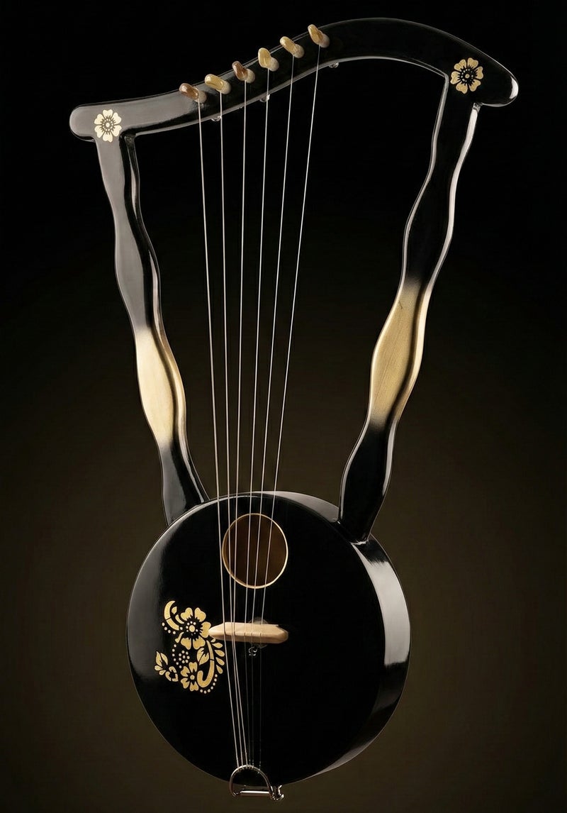 آلة سمسمية الموسيقية الكهربائية ب 6 أوتار