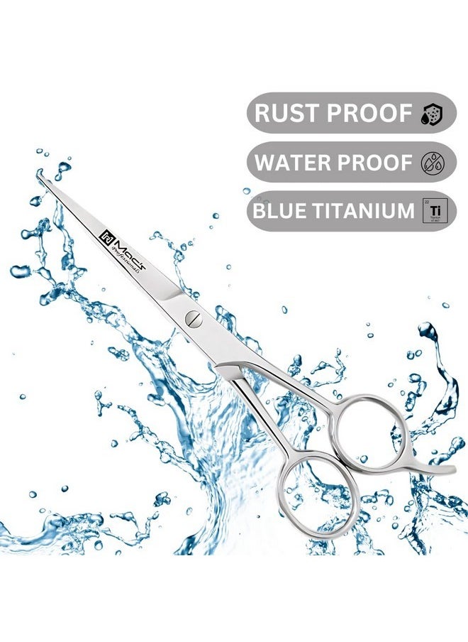 MacRazors Products Macs Hair Cutting Scissors,6.5 Inch Hairdressing Scissor, Premium Stainless Steel Razor with Sharp Edge Blade & Salon Scissors, for Men, Women, Barber, Kids, Adults, Pets,-2003 (6.5")  - Image 5