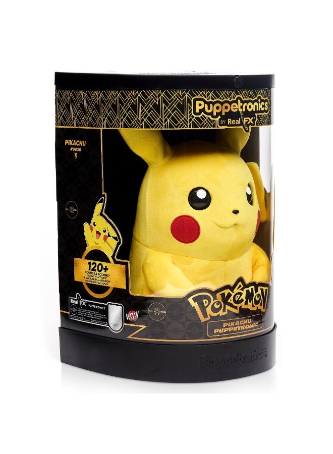 Pokemon Pikachu Puppet RealFX POK-1001 - Image 4