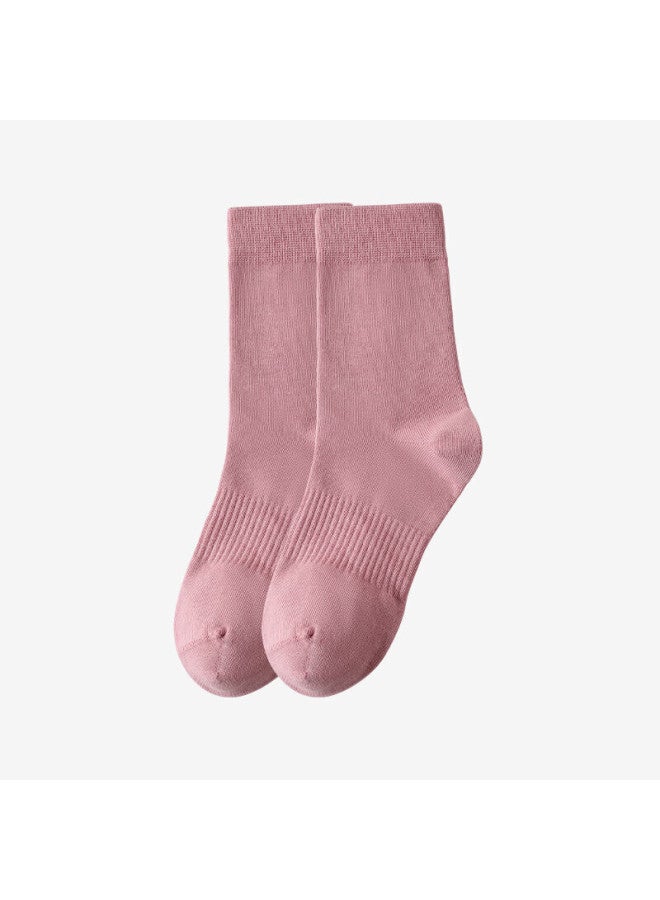 Keep Professional Comprehensive Training Socks For Men And Women, Sports Sweat-wicking Quick-drying Elastic Comfortable Mid-calf Socks, Women's Pink - Image 2