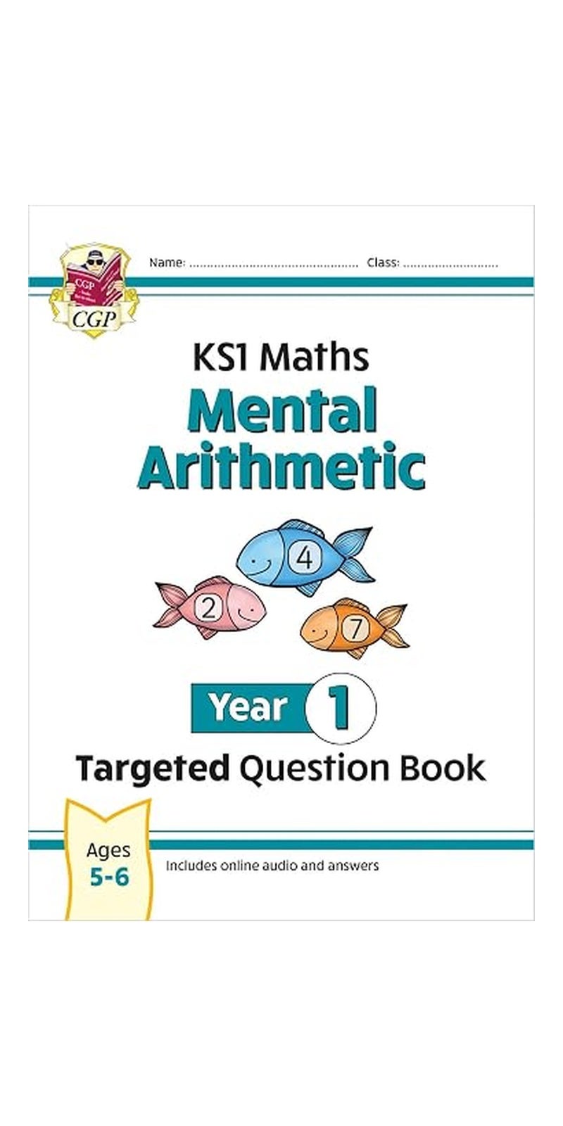 New KS1 Maths Year 1 Mental Arithmetic Targeted Question Book (incl. Online Answers & Audio Tests) - Image 1