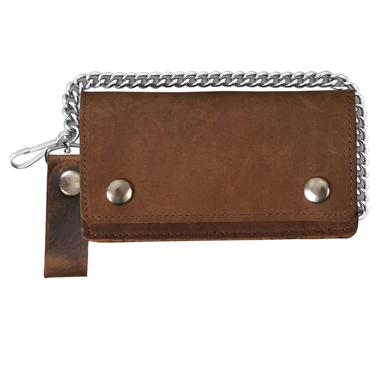 Hot Leathers (WLC2006 BROWN, 6") Bi-Fold Wallet - Image 3