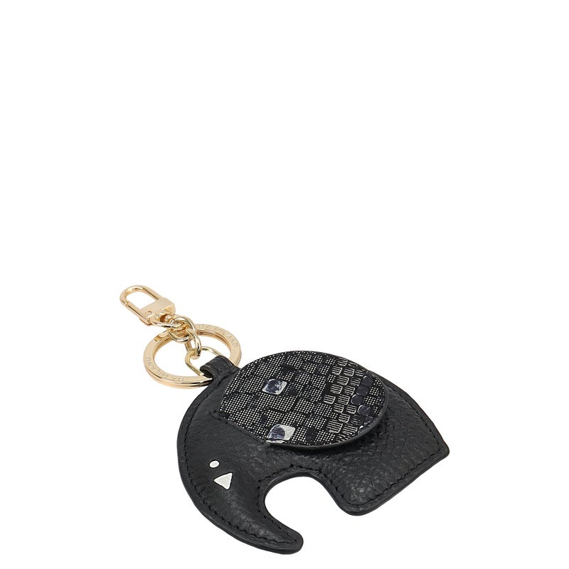 Da Milano Wax Snake Leather Bag Hanging - Black - Image 3