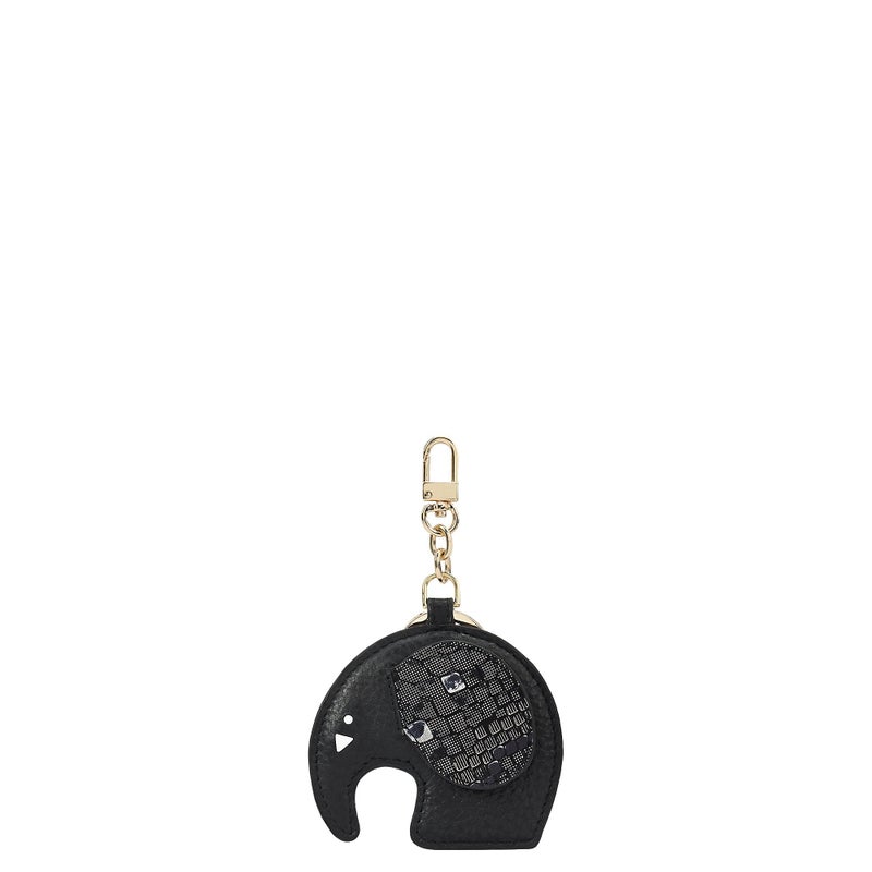 Da Milano Wax Snake Leather Bag Hanging - Black - Image 2