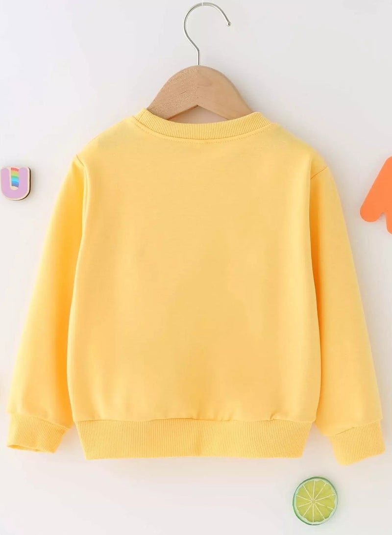 Toddler Boys Giraffe Print Pullover  - Image 2