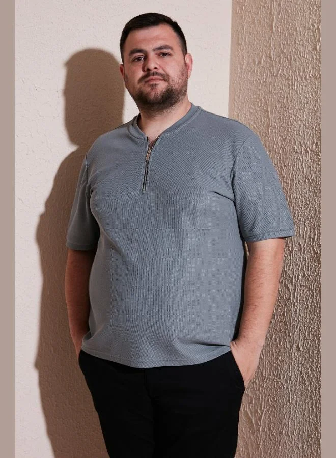 Buratti  Buratti Plus Size Cotton Regular Fit T Shirt Men's T-Shirt 5902653B for Men | Best Price UAE