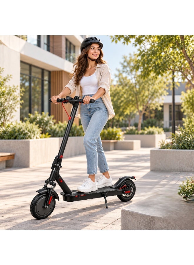 Crony Electric Scooter with Suspension & App Connectivity – 250W Motor, 36V 7.8Ah Battery, 10–25km Range, 25–45km/h Speed, 8.5-Inch Tires, Rear Disc Brake, LED Headlight, Foldable Aluminium Alloy Frame, 120kg Max Load, Electric Kick Scooter for Adults & Teens - Image 1