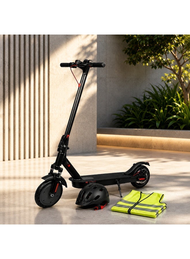 Crony Electric Scooter with Suspension & App Connectivity – 250W Motor, 36V 7.8Ah Battery, 10–25km Range, 25–45km/h Speed, 8.5-Inch Tires, Rear Disc Brake, LED Headlight, Foldable Aluminium Alloy Frame, 120kg Max Load, Electric Kick Scooter for Adults & Teens - Image 2