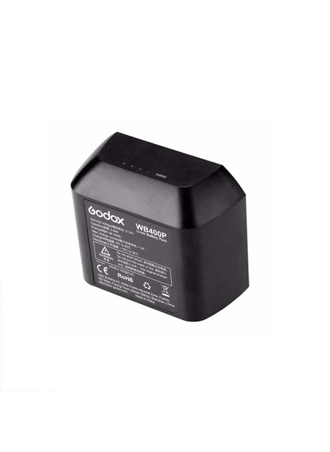 Godox - GODOX WB400P for AD400 Pro Battery Replacement, 2600mAh 21.6V Li-ion Battery Pack AD400Pro Flash Strobe Speedlite Speedlight - Image 1
