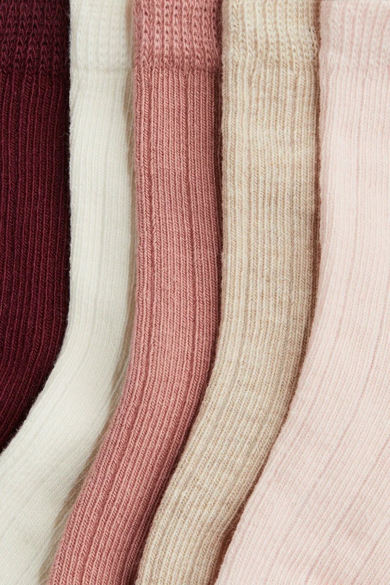 اتش اند ام جوارب محبوكة - عبوة من 5 قطع