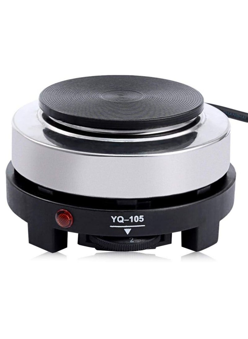 DubaiGallery 500W Electric Coffee Stove Mini Temperature Controlled Electric Heater for Home Coffee Tea Milk Heating Plate Stove  - Image 2