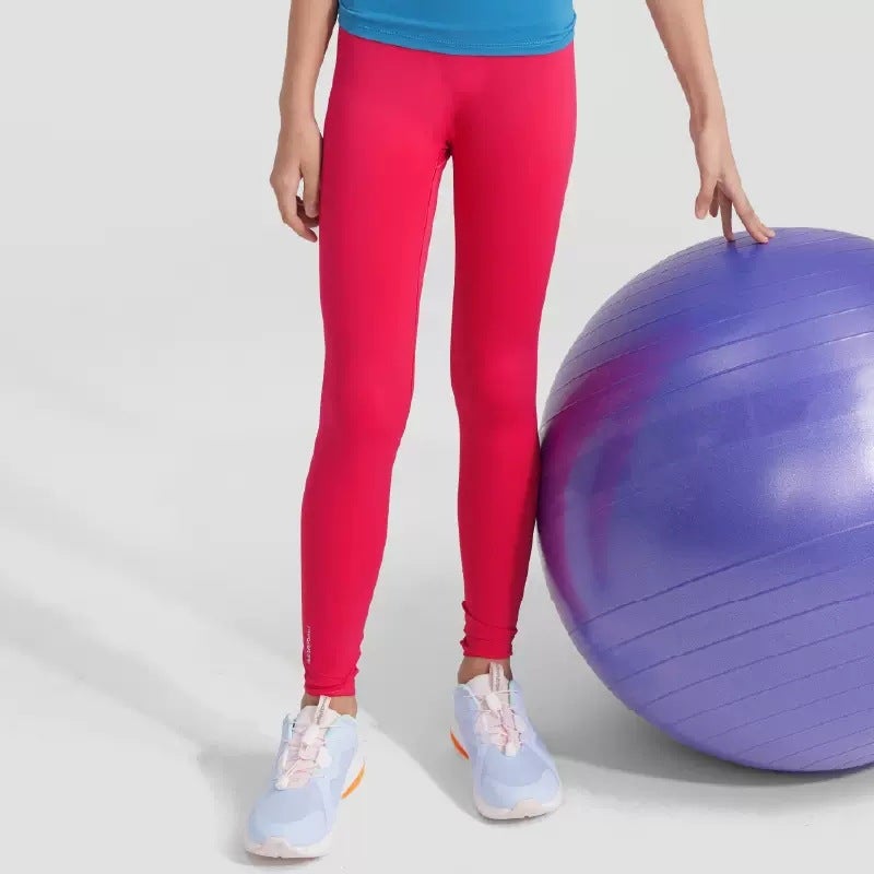 Summer Thin Sunscreen Ultraviolet Ice Silk Cool Feeling Small Breeze Girls Children'S Sports Fitness Yoga Pants Quick-Drying Breathable - Image 5