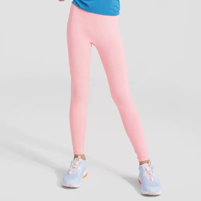 Summer Thin Sunscreen Ultraviolet Ice Silk Cool Feeling Small Breeze Girls Children'S Sports Fitness Yoga Pants Quick-Drying Breathable - Image 4